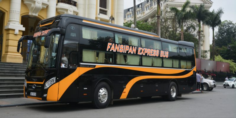 Review Xe Fansipan Express - Xe khách đi sapa từ sân bay Nội bài