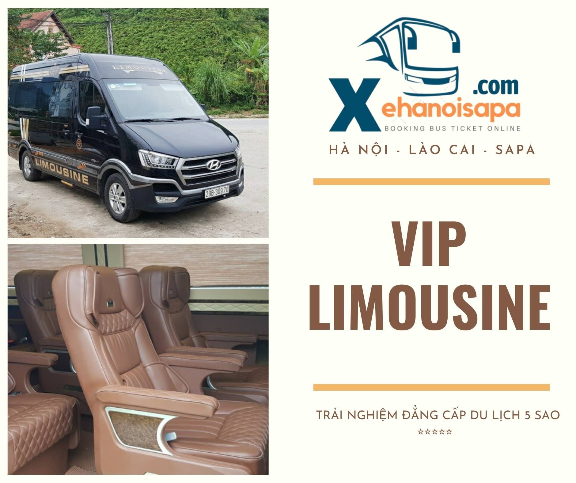 Xe Limousine đi Lào Cai - Đặt vé nhanh tại XEHANOISAPA.COM