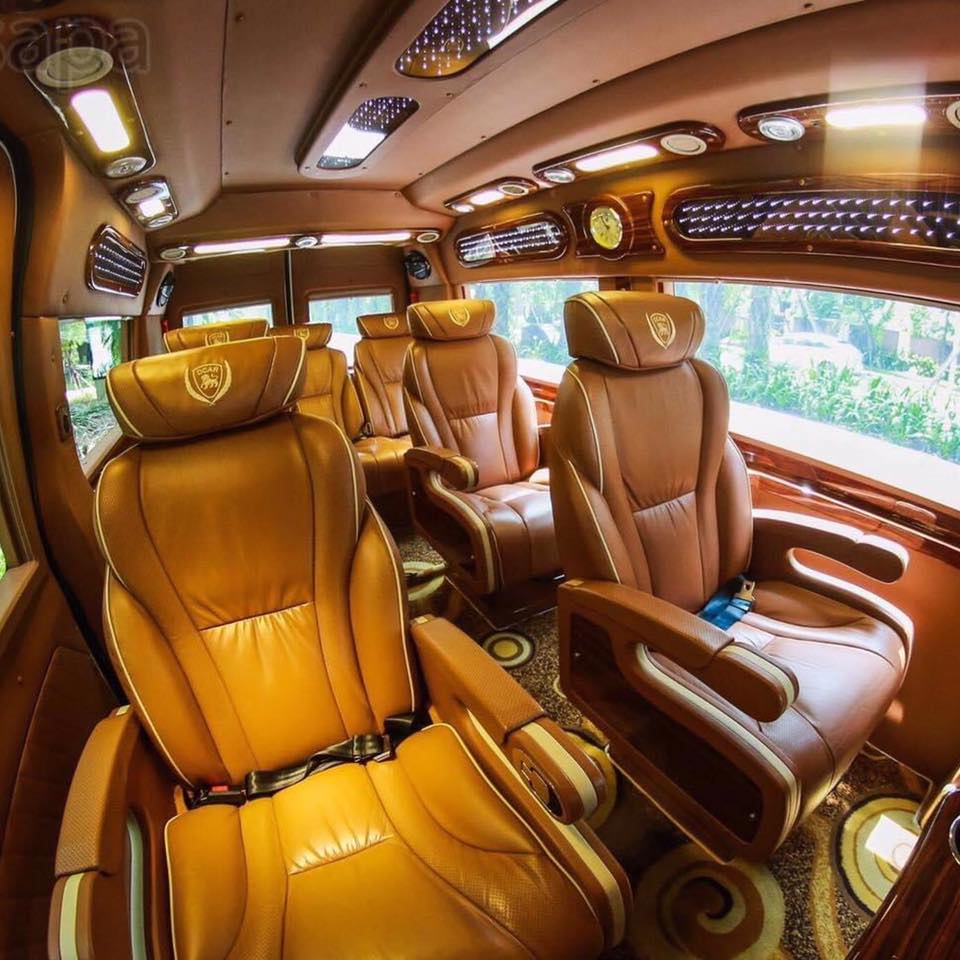 Hãng xe Eco Sapa Limousine - Hệ thống ghế ngồi cao cấp